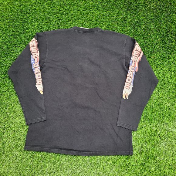 2008 Americade Biker Shirt Medium 20x26 Lake-George New-York - Picture 2 of 15